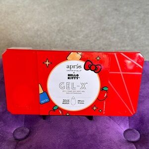 New Hello Kitty Red Gel-X Nail Extensions